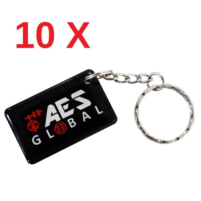 10-pack AES Branded Prox Tag- AES-PROX-TAG-10